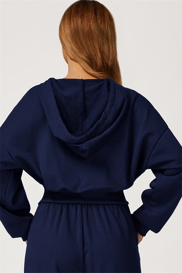 The Glacier Crop Hoodie