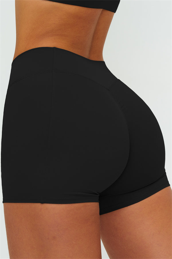 The Lushness Long Sleeve Crop top Shorts 2-Piece Set