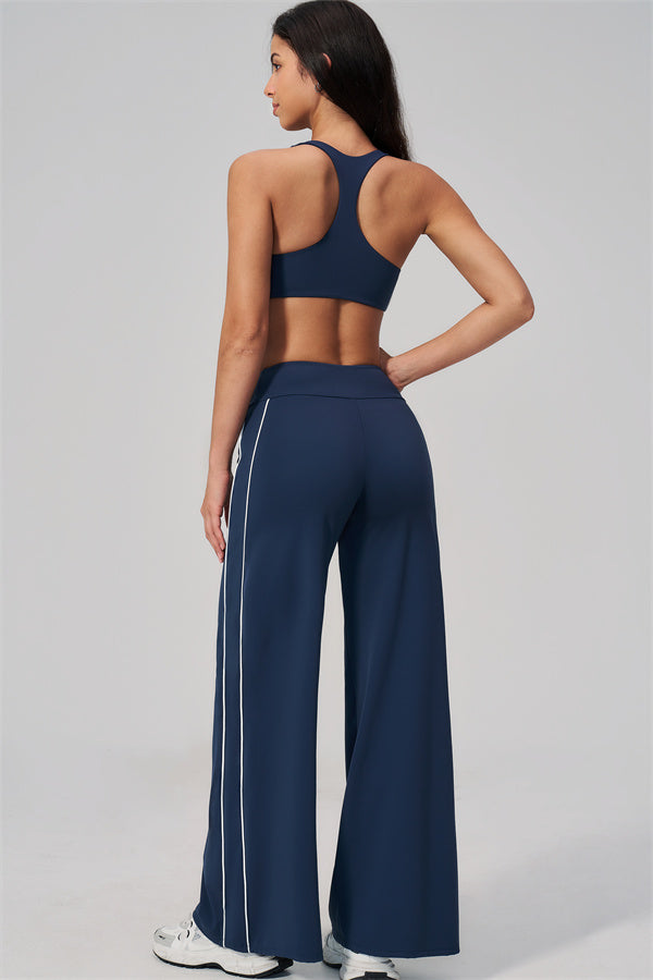 The Breathe Sports Bra Straight Leg Pants 2-Piece Set