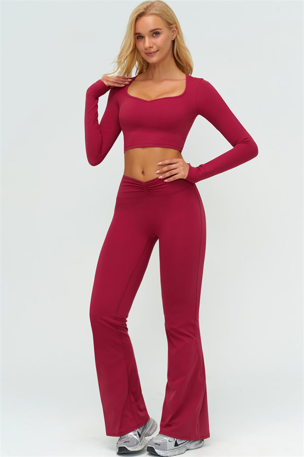 The Lushness Flared Leggings