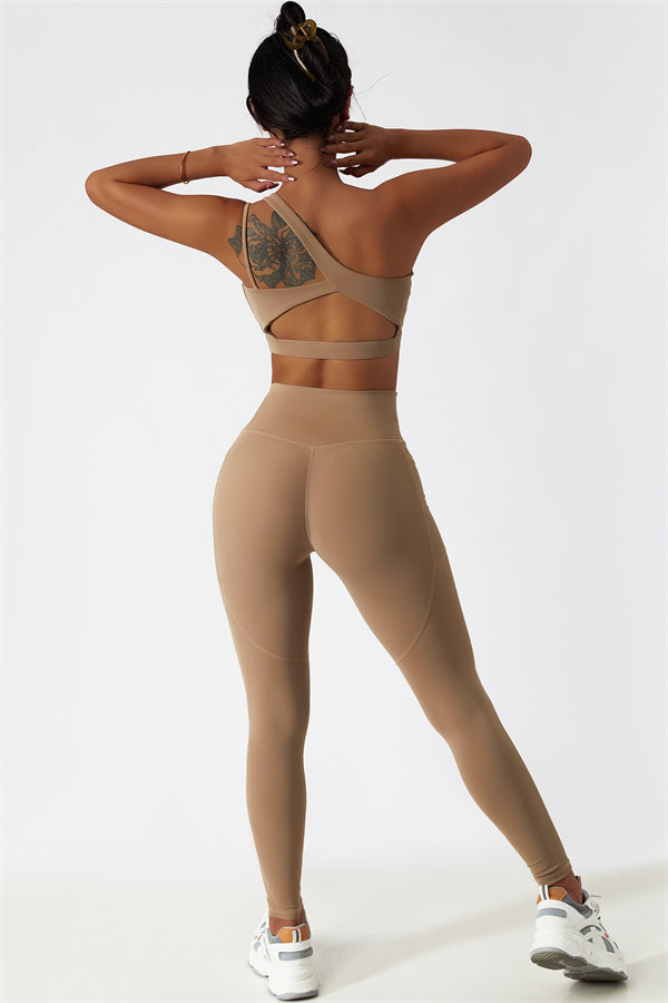 The Blissful Rose Sports Bra Leggings 2-Piece Set