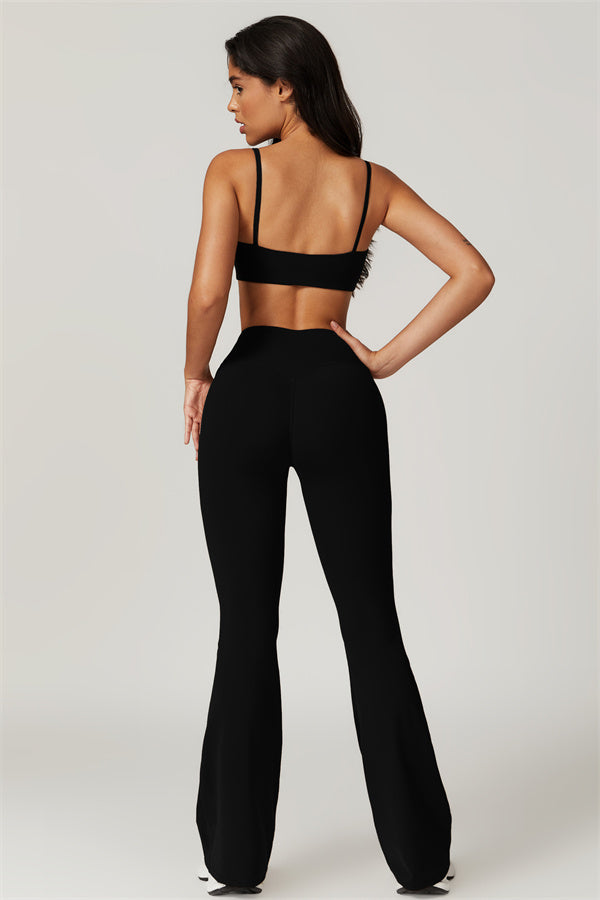 The Sophia Sports Bra Flares 2-Piece Set