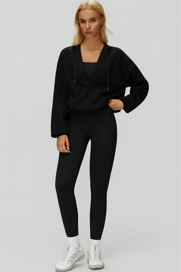 The Fyra V-Neck Hoodie