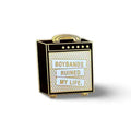 "Boybands Ruined My Life" Amp Enamel Pin