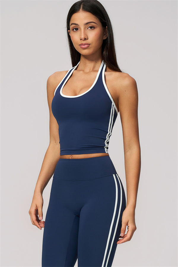 The Onyx Tank Top Capri Leggings 2-Piece Set