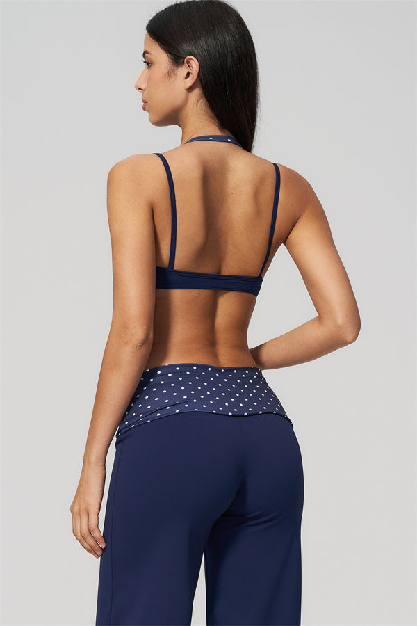 The Enliven Sports Bra Straight Leg Pants 2-Piece Set