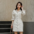 Fashionable Soft Denim Slimming Dress