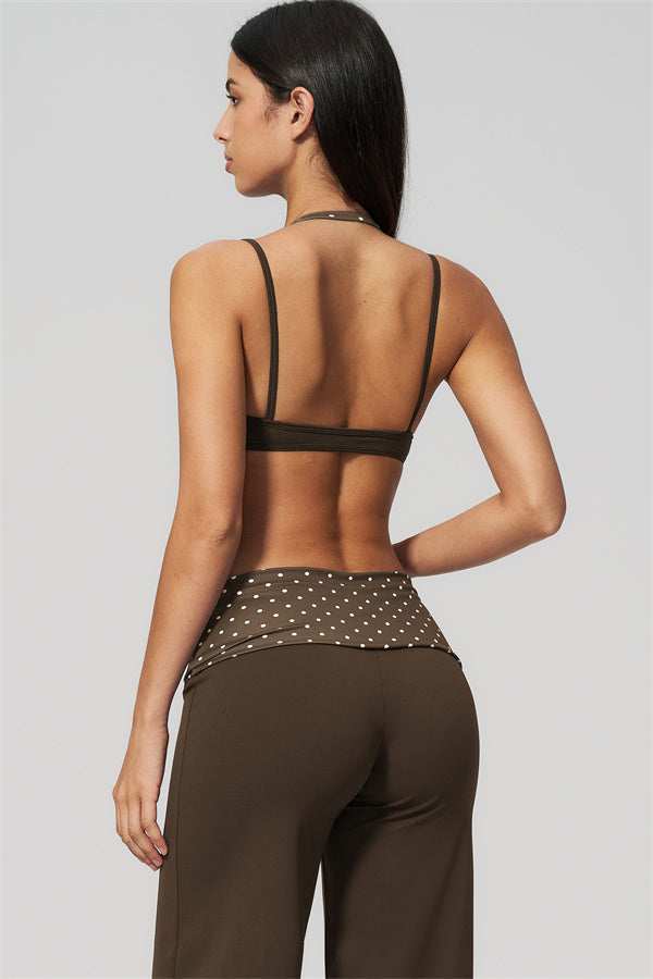 The Enliven Sports Bra Straight Leg Pants 2-Piece Set