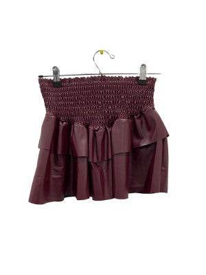 Juniors Leather Julia Skirt