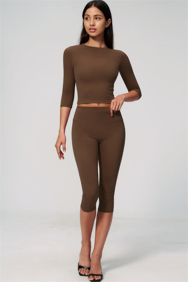 The Natalia Half-Sleeve Top