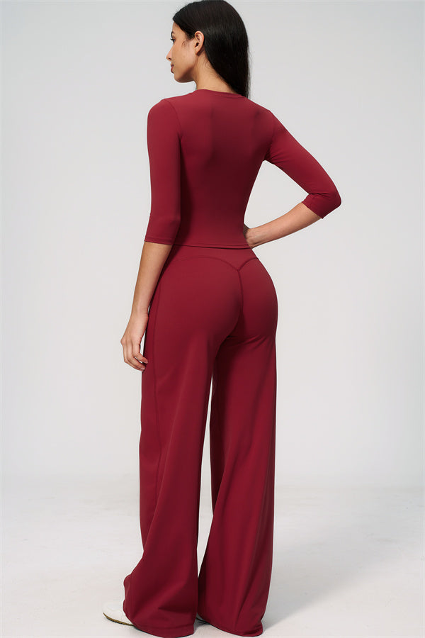 The Natalia Half-Sleeve Top
