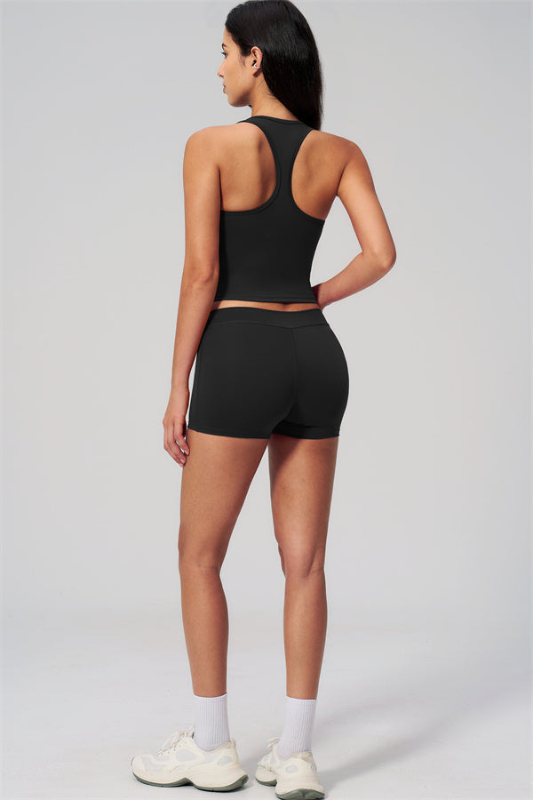 The Revive Crop Top Shorts 2-Piece Set