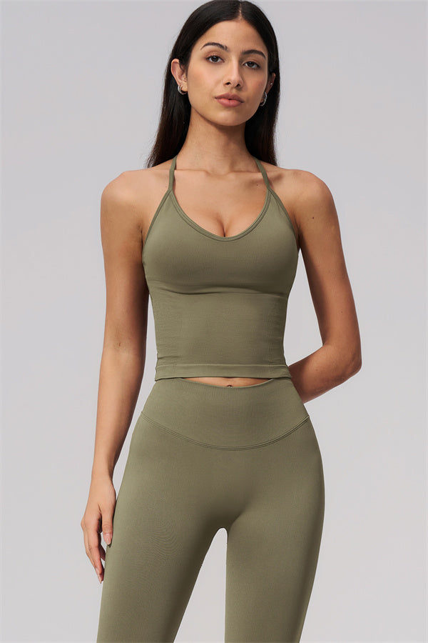 The Camille Crop Top Leggings 2-Piece Set