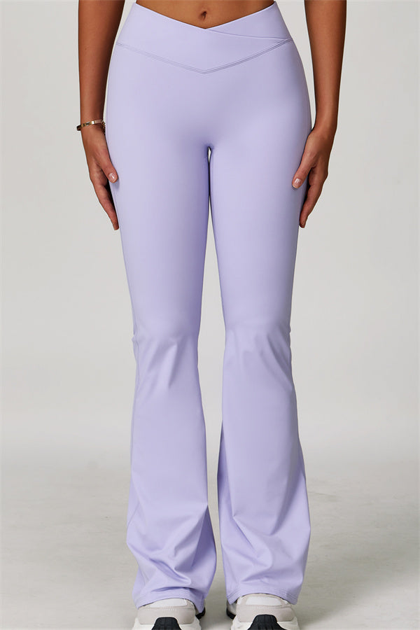 The Lavish Sports Bra Flared Leggings 2-Piece Set