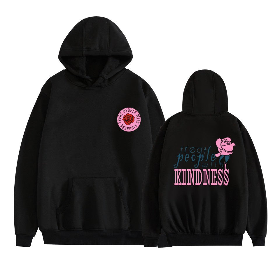 Men's Casual Fashion Print Hooded Sweatshirt