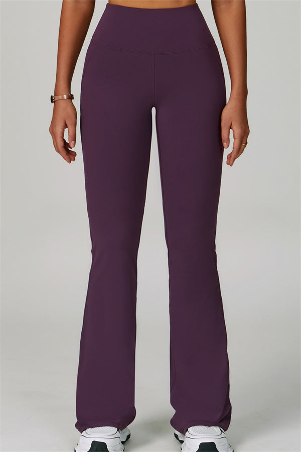 The Bold Halter Sports Bra Flared Leggings 2-Piece Set