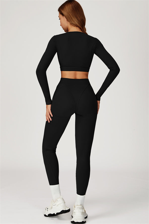 The Conquer Long Sleeve T-shirt Leggings 2-Piece Set