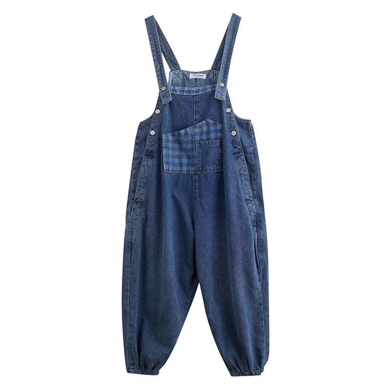 Elegant Women's Summer Loose Wide Leg Denim Pants
