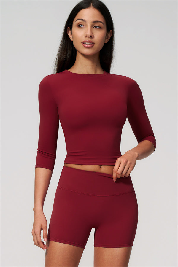 The Natalia Half-Sleeve Top