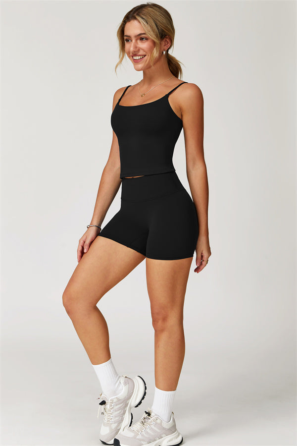 The Agile Crop Top Shorts 2-Piece Set
