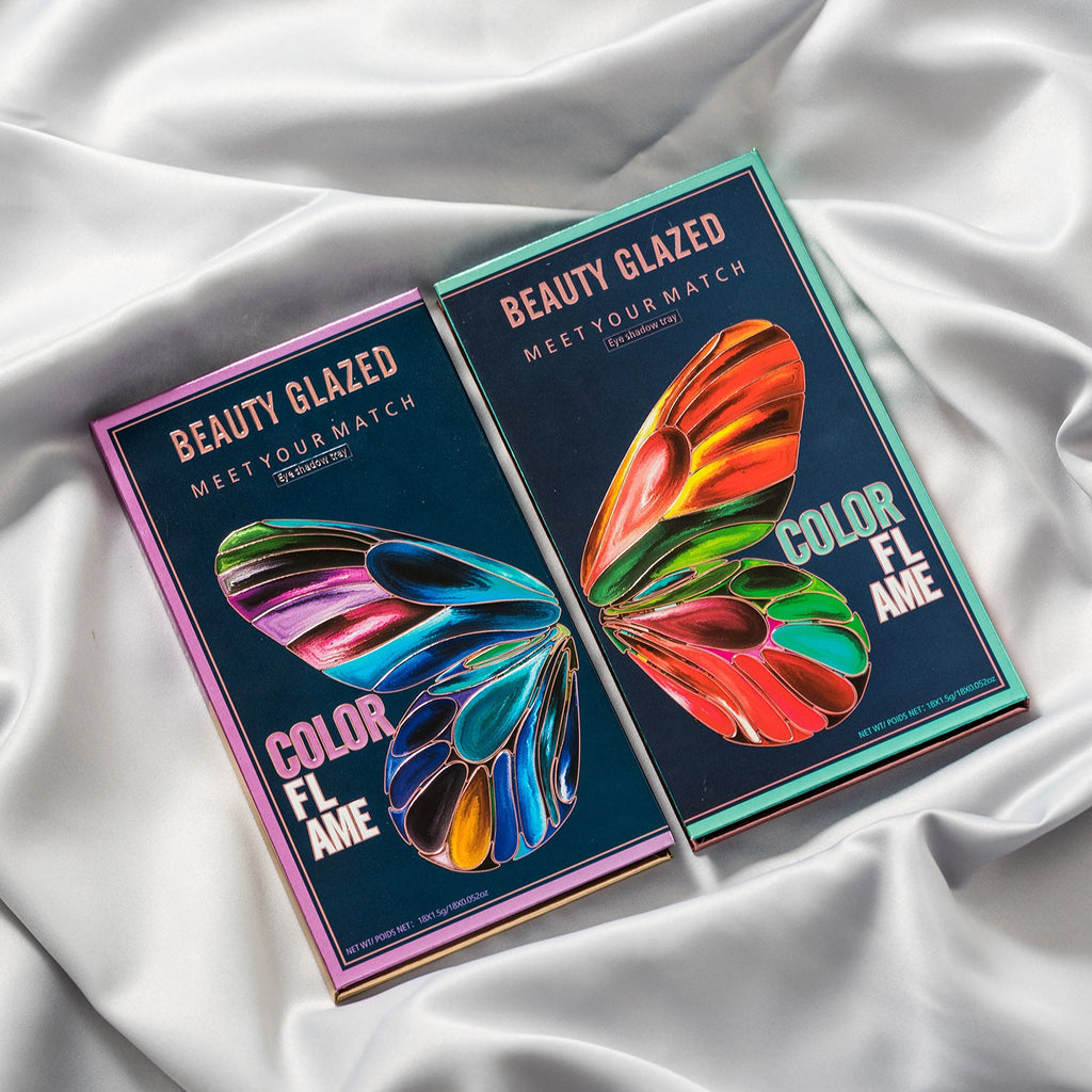 Butterfly Eyeshadow Palette Three-dimensional Shape And Easy To Color