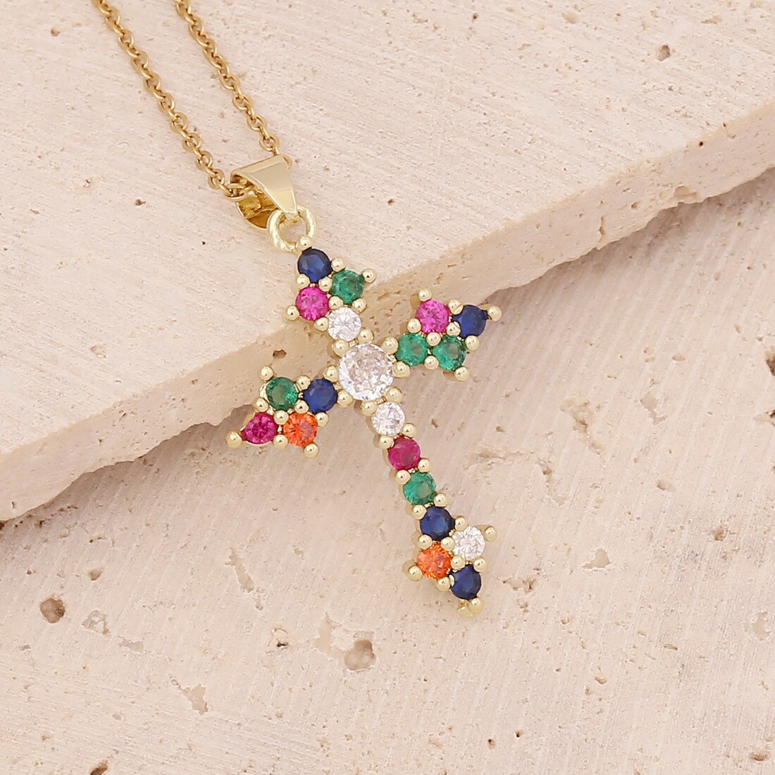 Gold Plated Pendant Necklace