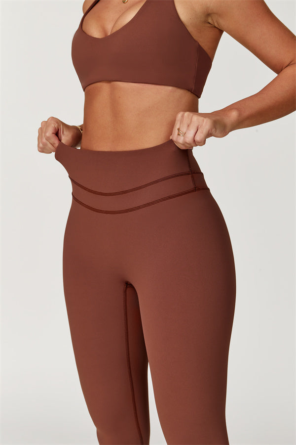 The Boost Crossback Sports Bra Enigma Leggings 2-Piece Set