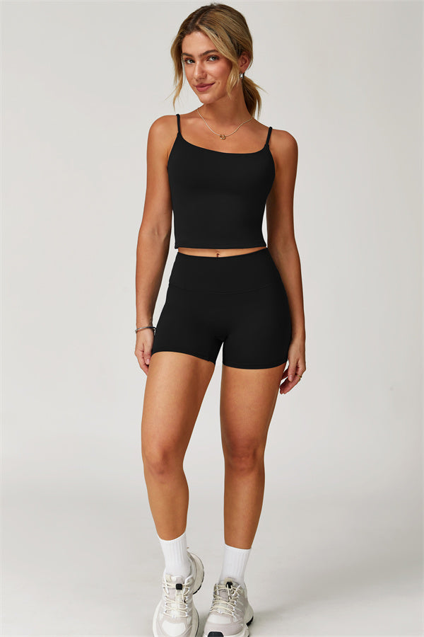 The Agile Crop Top Shorts 2-Piece Set