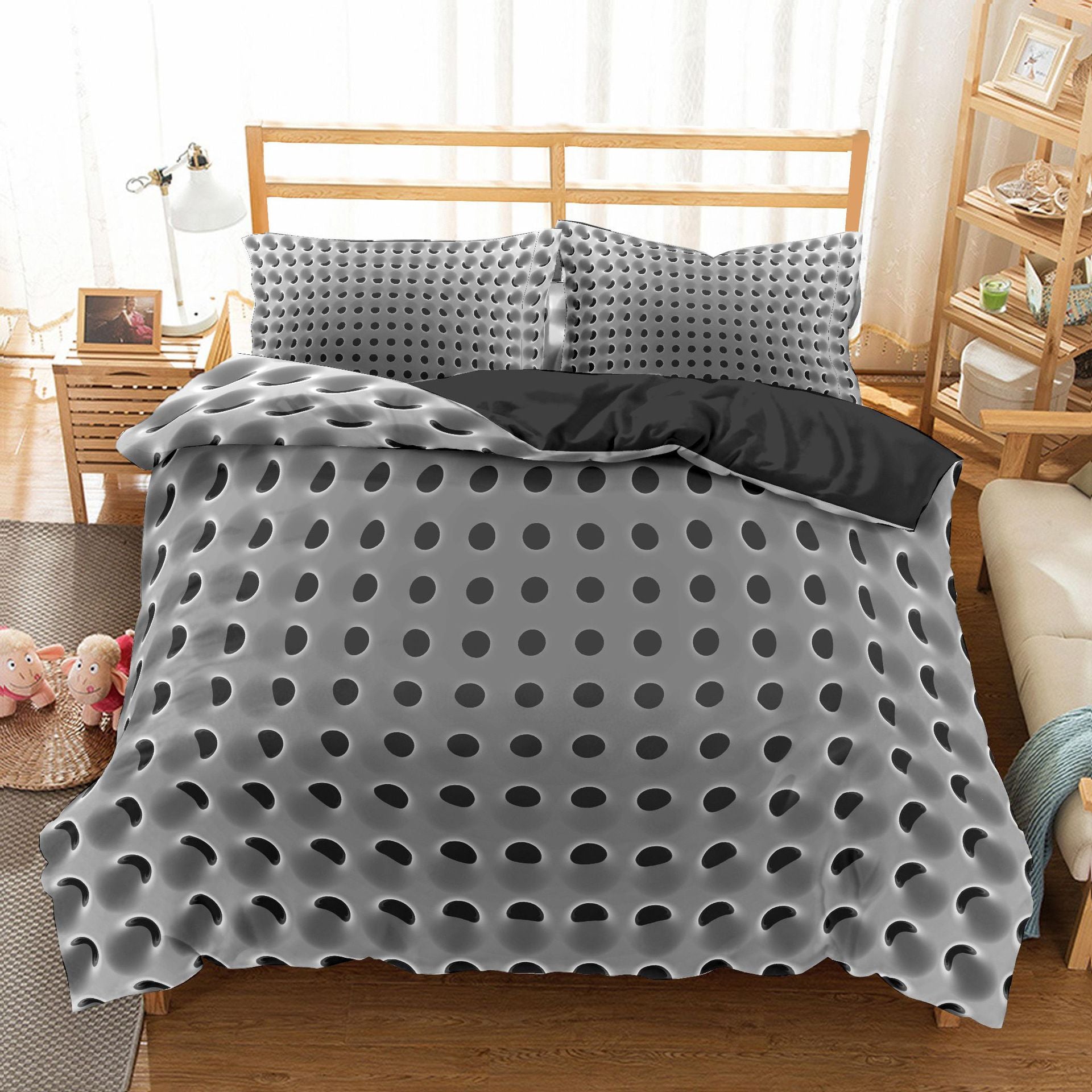 Digital Printing Three-piece Bedding Duvet Cover