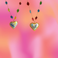 Colorful Rock Charm Necklace
