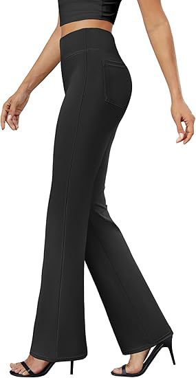 Business-Casual High-Waisted Stretch Trousers for Women