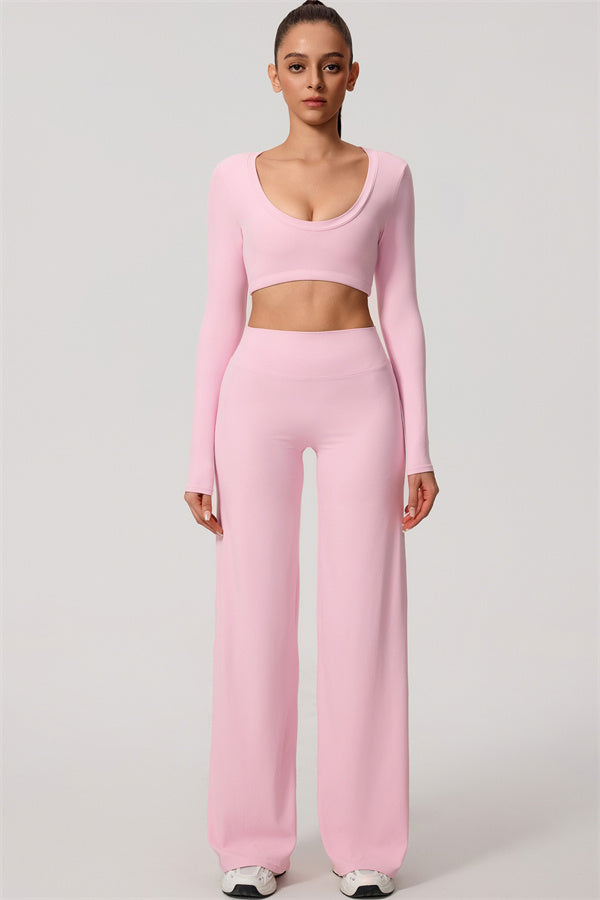 The Nestle Long Sleeve Crop Top