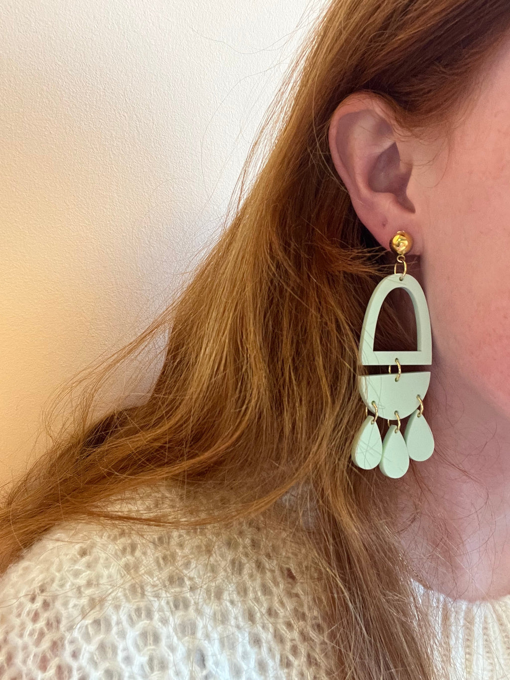 Cheerful Dangle Statement Earrings