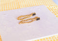 Titanium Dangle Chain Earrings