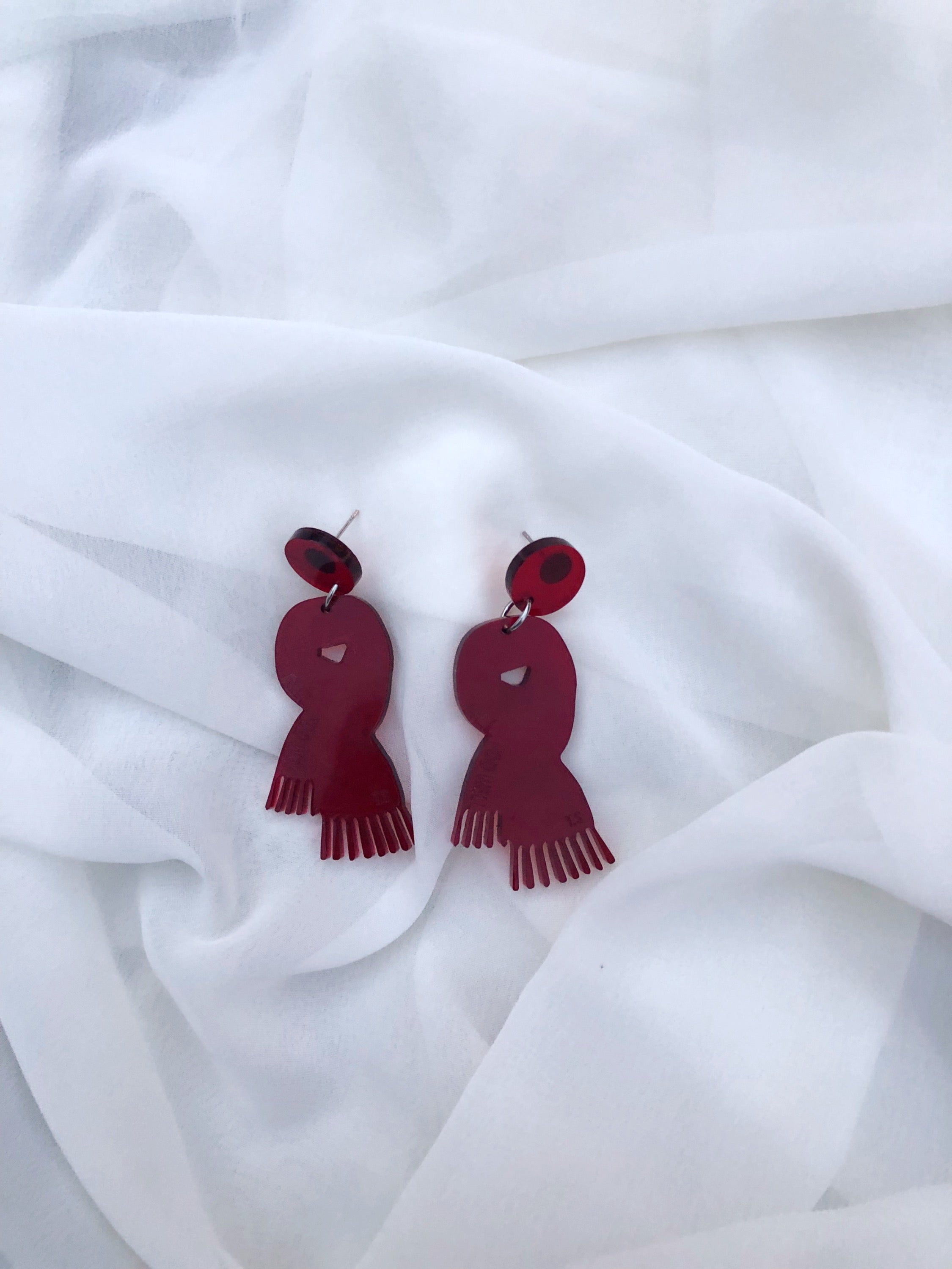 “Just to Break Me Like a Promise” Scarf Taylor Swift Earrings