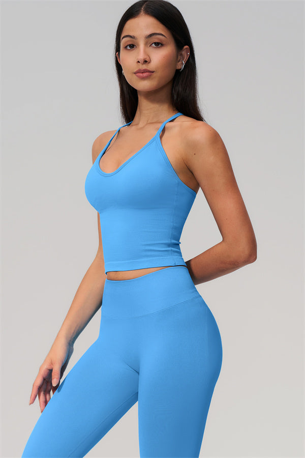 The Camille Crop Top Leggings 2-Piece Set
