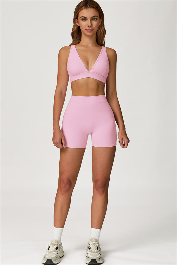 The Axis Sports Bra Shorts 2-Piece Set