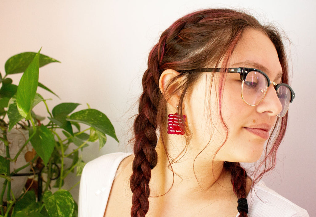 Dear Reader Taylor Swift Earrings