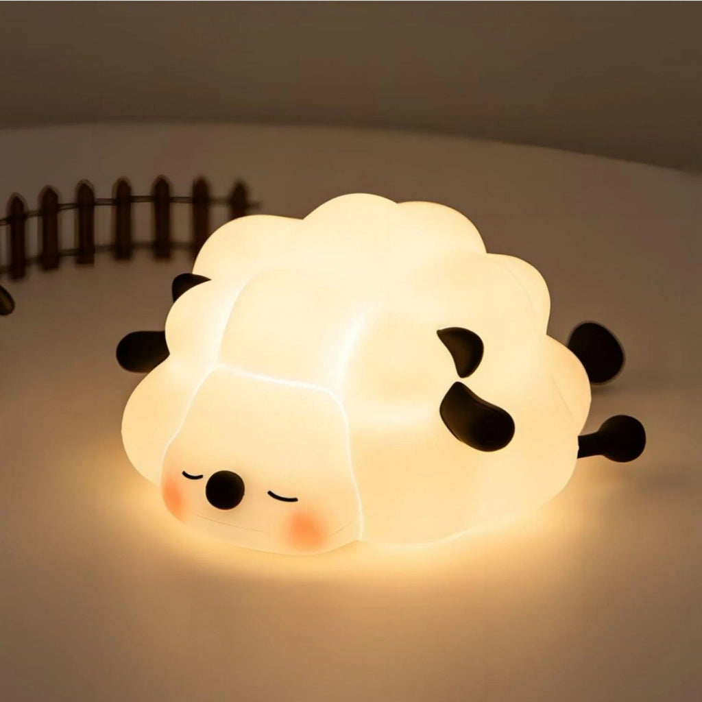 Silicone Soft Light Eye Protection Pat Small Night Lamp