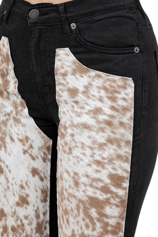 Rodeo Jean Blk/Brwn - Inseam 30