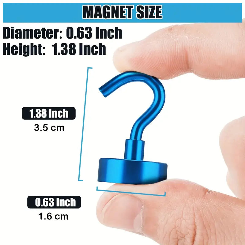 Ultra-Grip Magnetic Hooks