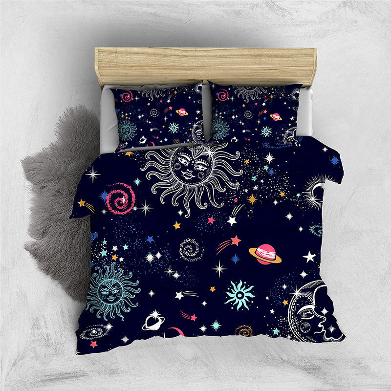 Bedding Sheet And Quilt Cover Three Piece Set
