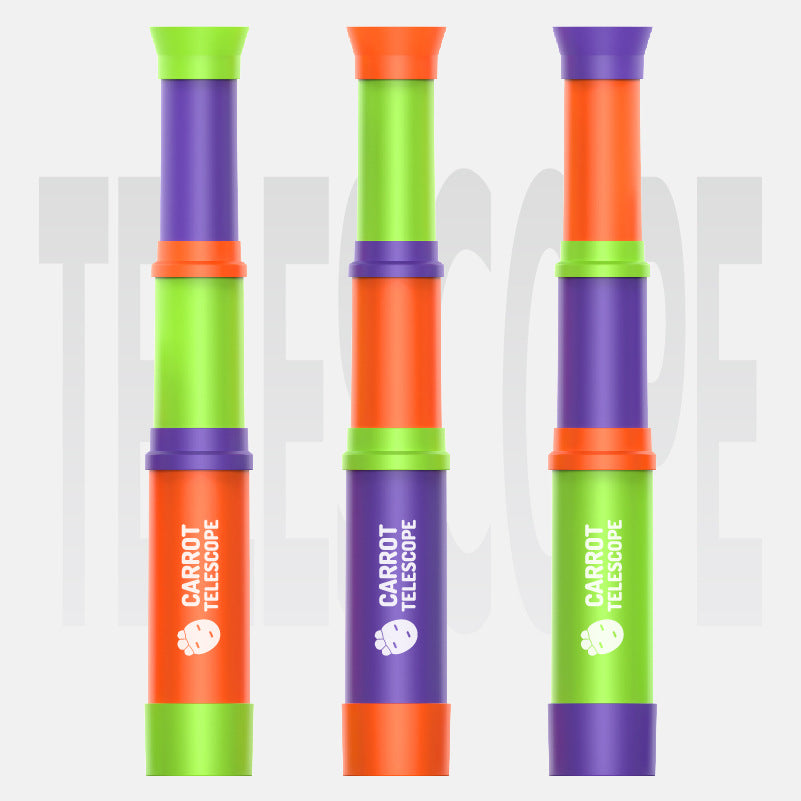 Telescope Monocular 3-section Telescopic Adjustable Focus