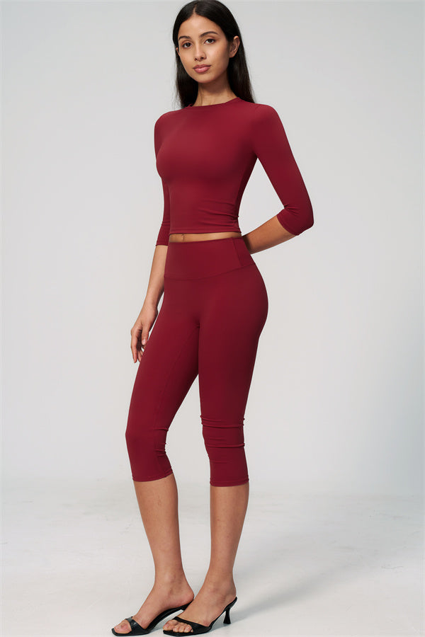 The Natalia Half-Sleeve Top