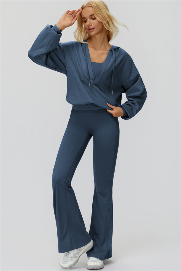 The Fyra V-Neck Hoodie