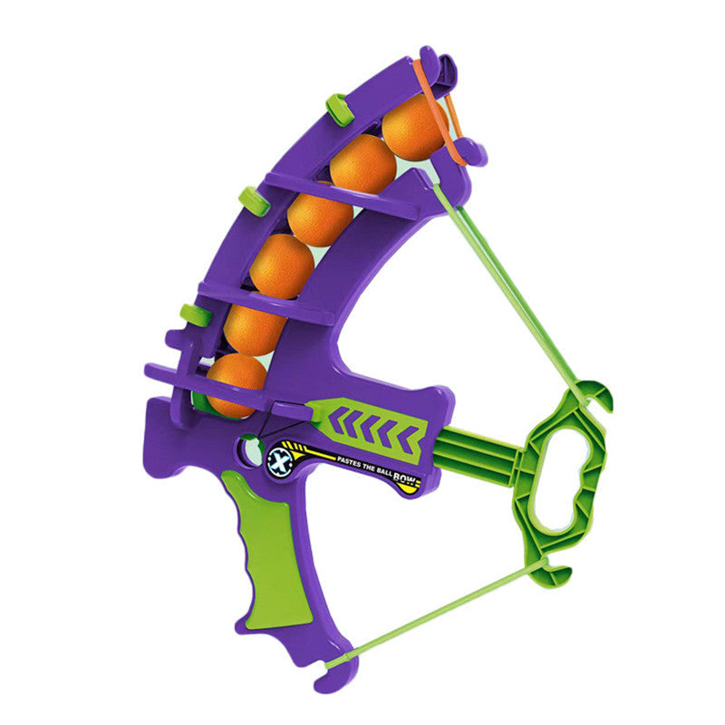 Children's Ejection Sticky Ball Radish Bow