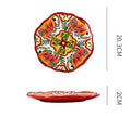 Underglaze Ceramic Tableware Bohemian Household Dishes