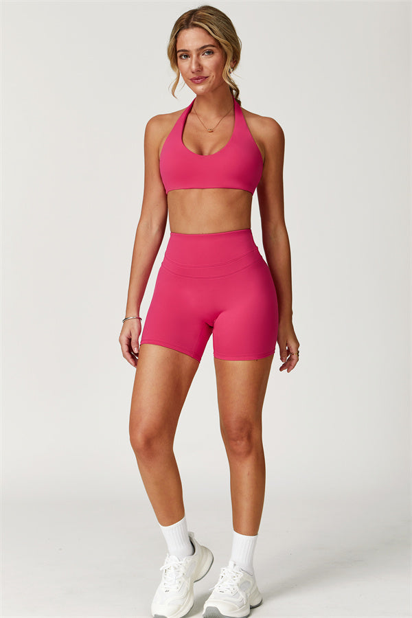 The Boost Halter Sports Bra