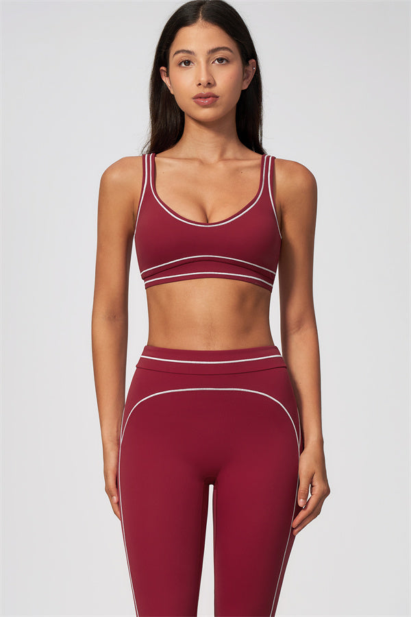 The Amara Sports Bra Capri Leggings 2-Piece Set