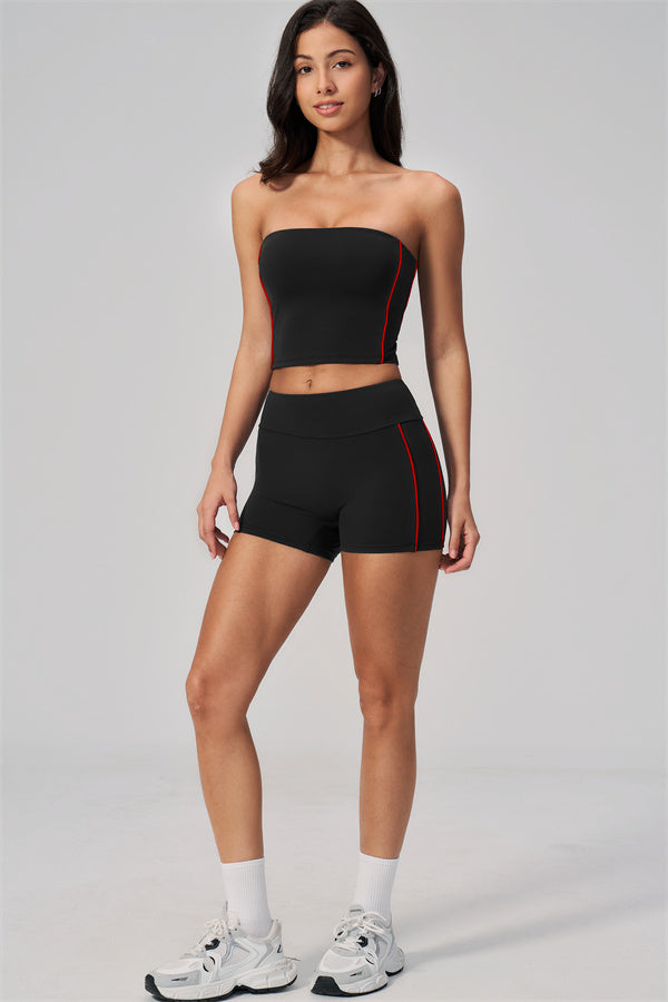 The Breathe Tube Top Shorts 2-Piece Set